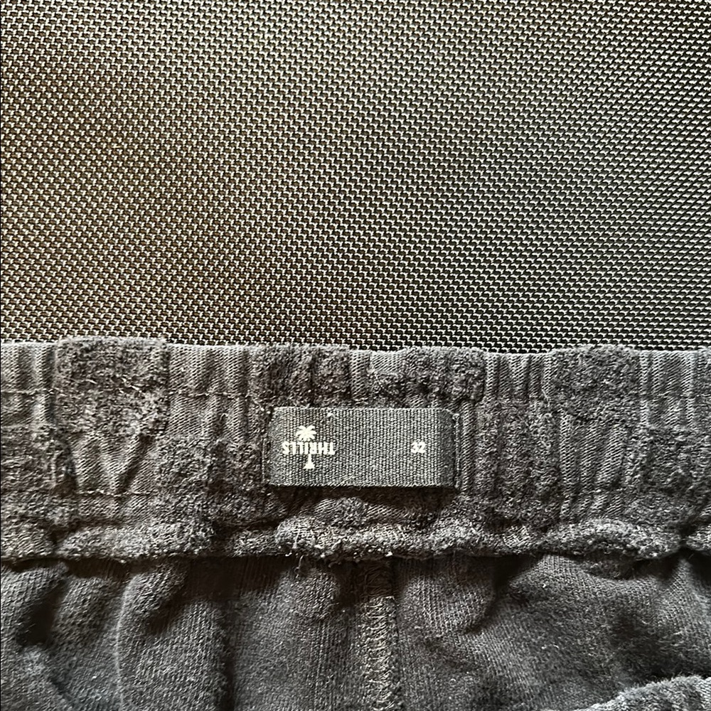 Thrills Cotton Black Checkered Shorts - Picture 2 of 3